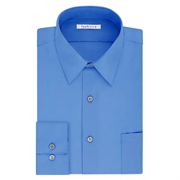 반휴센 사람's는 드레스 shirt poplin solid에 맞았다 (크고 높다)(pacifico) 19