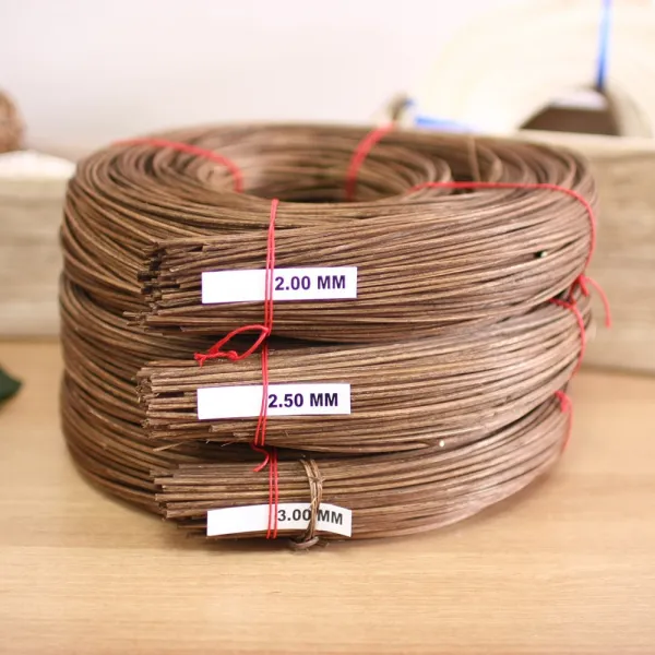 흑당 라탄 환심 재료 다크브라운 2.5mm 500g