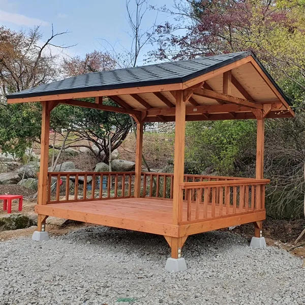 (테이블공장) 3000X2320 90각기둥 원두막 오두막 정자, 무도색