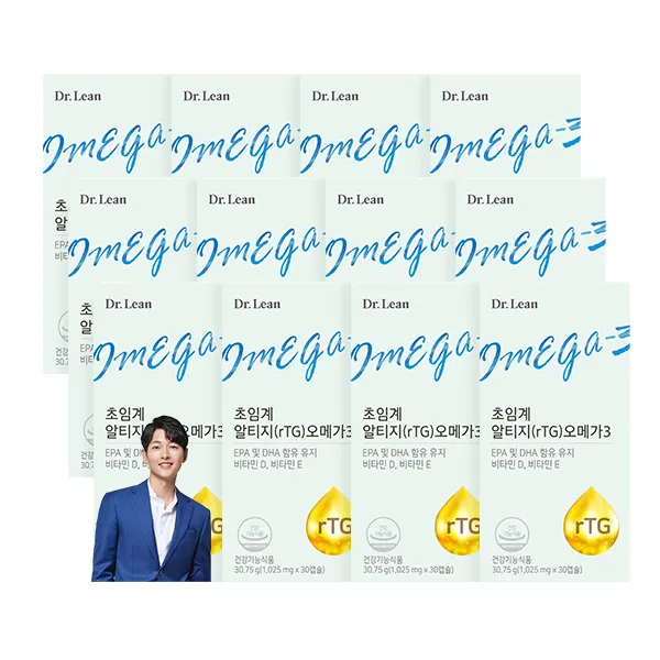 닥터린 초임계 알티지 오메가3, 12개, 1025mg