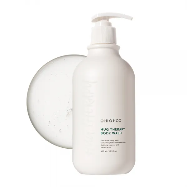 오하이오후 허그 테라피 여드름기능성 바디워시, 500ml, 1개