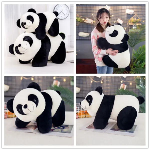 BAZA 귀여운 팬더가 베갯짓 선물에 인형을 안기다30-70cm, 단일제품, 70cm