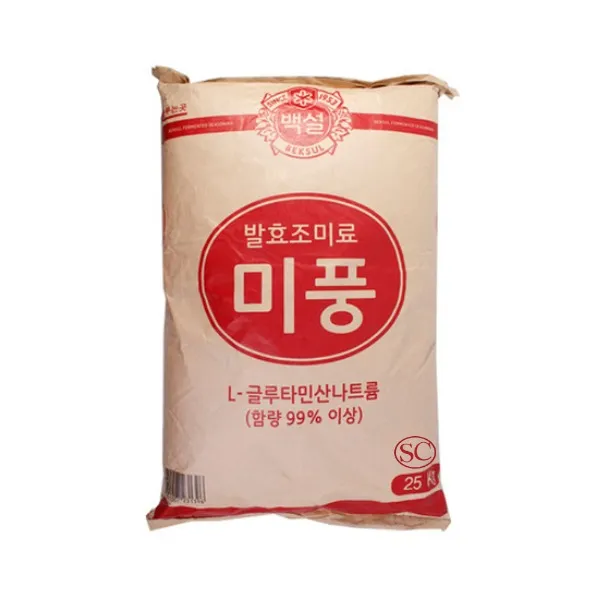 CJ 제일제당 발효조미료 미풍SC 25kg MSG 업소용 조미료