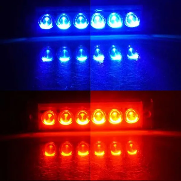 24V 차량 사이드 램프 차폭등 LED 안전 운행 DIY, 블루LED