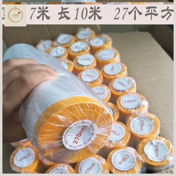 벽면 방수 가림막 집 인테리어 빅 덥는천 먼지 커버 뚜껑 이사부크루즈 멀바우가구 타일 더러움을 테이프 투명