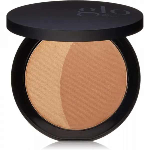 Glo Skin Beauty 브론즈 In 선 키스 | 브론저 파우더 2 색조 | 비협조적 잔인 무료 및 활석 프리 미네 단일상품 단일상품