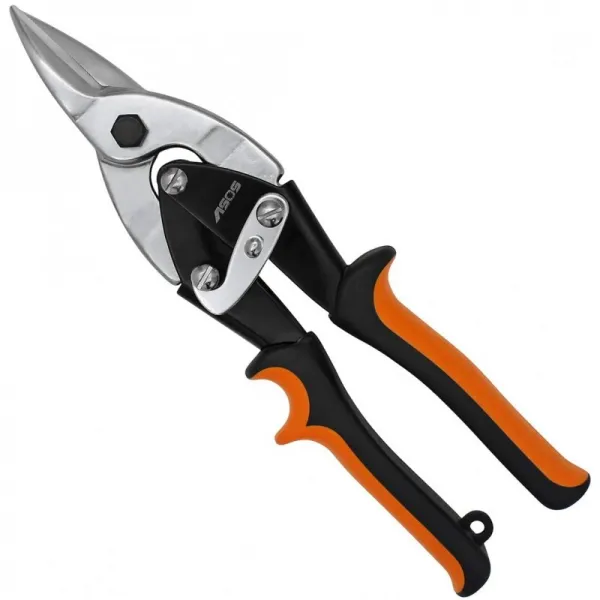 Amzbarley 만능 가위 후원 형 대형 쓰레기 가위 만능 금 절단 가위 기자 잎 금 끄기 가위 강력한 가위 금