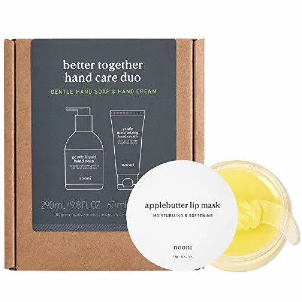 NOONI Applebutter Lip Mask + Better Together Handcare Duo Set/1662840, 상세내용참조