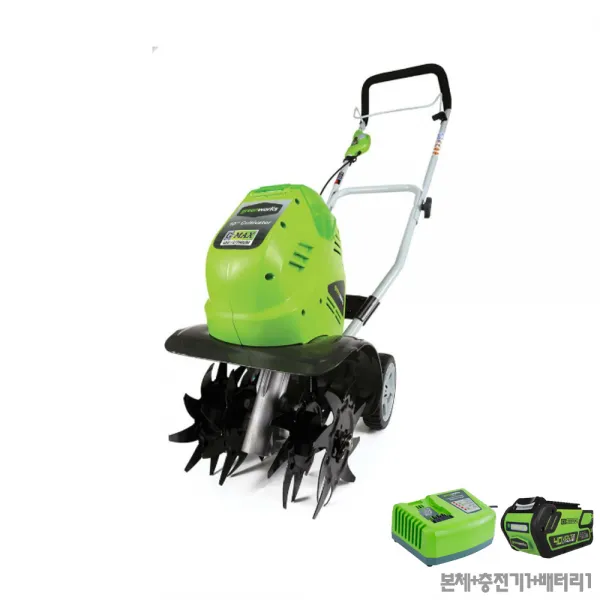 그린웍스 40v 충전경작기 4ah배터리1+충전기1