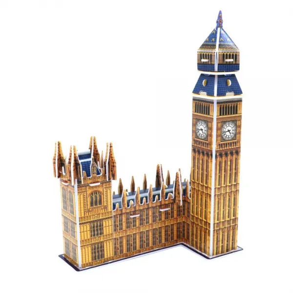 3d입체 퍼즐완구 빅벤 미니 초급 놀이퍼즐 재미있는 상세페이지참조