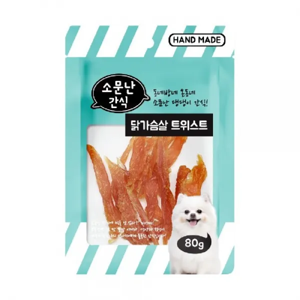 피디엠에스샵_소문난 간식 닭가슴살 트위스트 80g+pdms픞, ★이상품만족해요!!, ★이상품만족해요!!