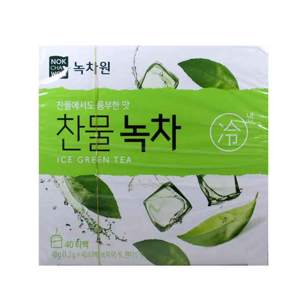 녹차원 찬물녹차 40T 식품 > 커피/차 티/전통차 녹차, 1개