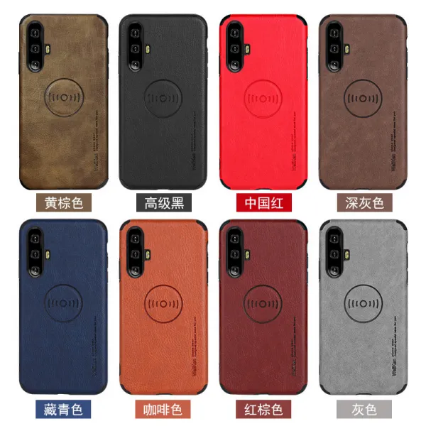 차량용시계 vivos6/s5/s1/s1pro차량용 자석흡인 핸드폰케이스 x23x27가죽 x30전면덮개 떨어트림방지 x21지문 고급 남성 x9/x20/x27/x9splus보호케, T17-부드러운 가죽 vivo x30혹은연락 고객센터 비고 형색
