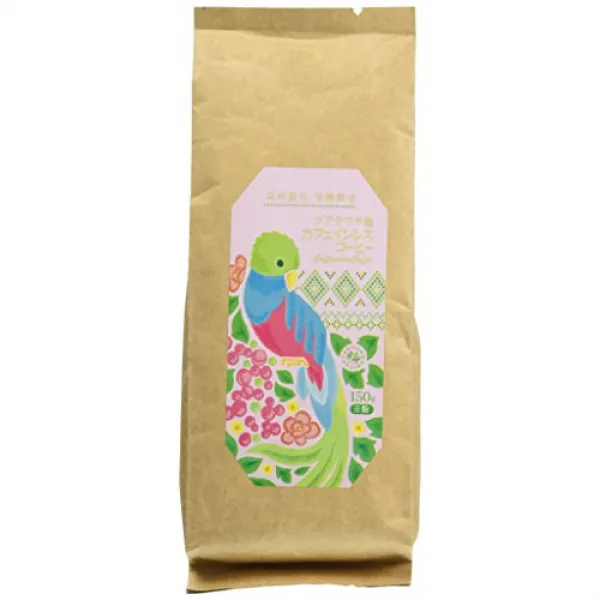 삼림농법・유기 재배《구테마라》산 카페인 레스 커피 분150g, 본품선택
