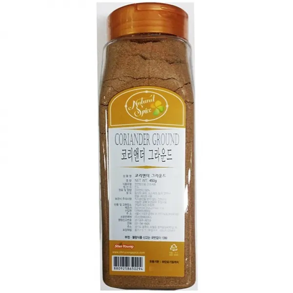 Synihite Industries 코리안더분 신영 450g /고수/가루/코리안더/업소/식자재 코리안더분 신영 450g 