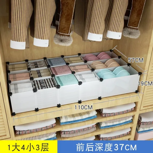 삭스 1단행거블랙 3안에 있다 합 한 층으로 나뉘다 칸막이보드 서랍 양식 기숙사 숏 체크 소품함