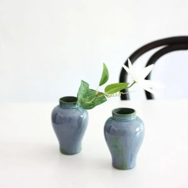  텐바이텐 블루화기 Blue Vase 