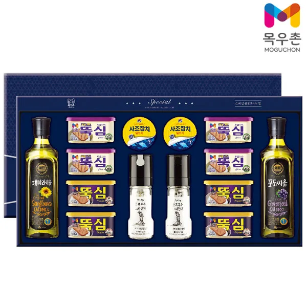 목우촌 스페셜 종합프리미엄(해바라기유 통후추 뚝심) 스팸 런천미트 로스팜 무료배송, 1개
