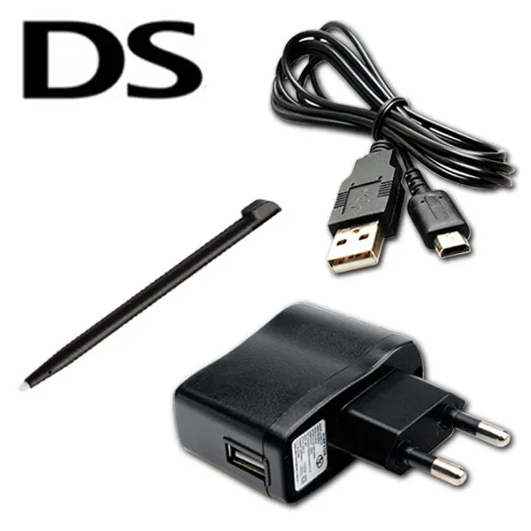 닌텐도 충전기+케이블+터치펜 2ds 3ds 3dxl Dsi Ds Nds 1set Ds용 카메라없는 모델 