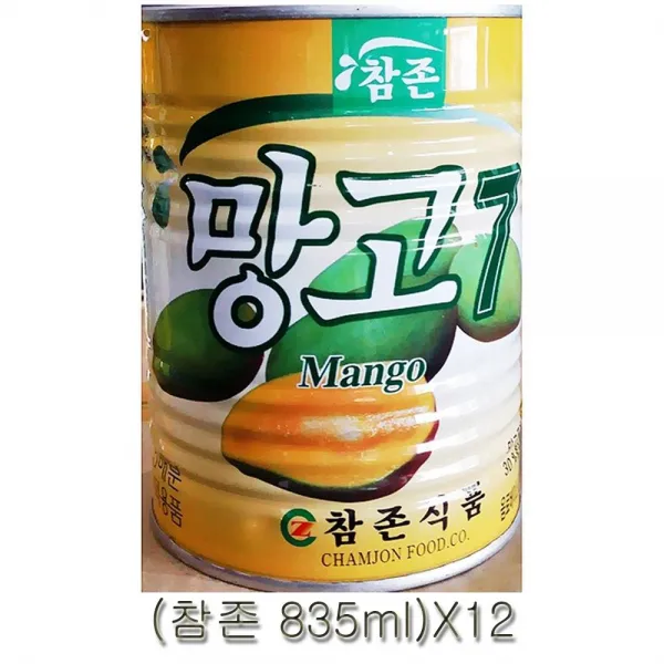 참존 망고 농축액 835ml 12개 상큼함감탄 과일음료 누구나좋아하는 달콤시원 맛좋은 사계절상큼한 상큼함, v본상품선택V
