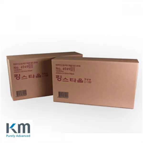 GDF7616 킹스타올 대형 100매 494901 산업용 와이퍼 휴지 보루/휴지/흡착/킴타올, 1개