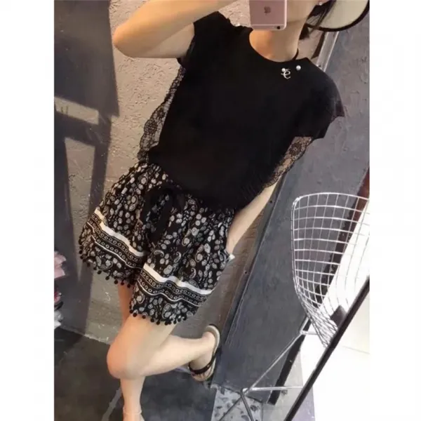 디에프 여성 여자 오로라 투피스세트 여름신상투피스 캐주얼룩