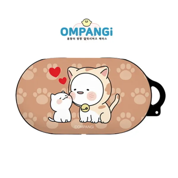  바보사랑 부빗냥 옴팡이 팡팡 갤럭시 버즈 하드 케이스 B 색상:부빗냥