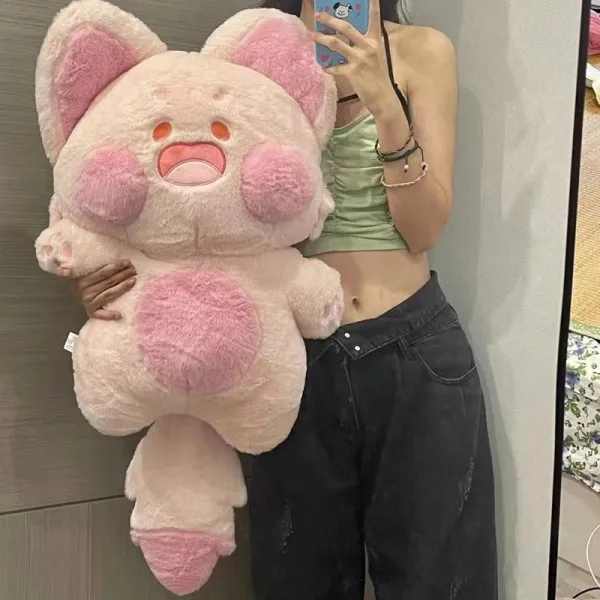 큰인형 천사 날개를 달다 두두 고양이 빅사이즈 90CM쿠션인형 장난감 고양이피겨 생일선물 여학생, C02-60CM즐겨찾기장바구니담기, T08-유자 빛깔이 뚜둑