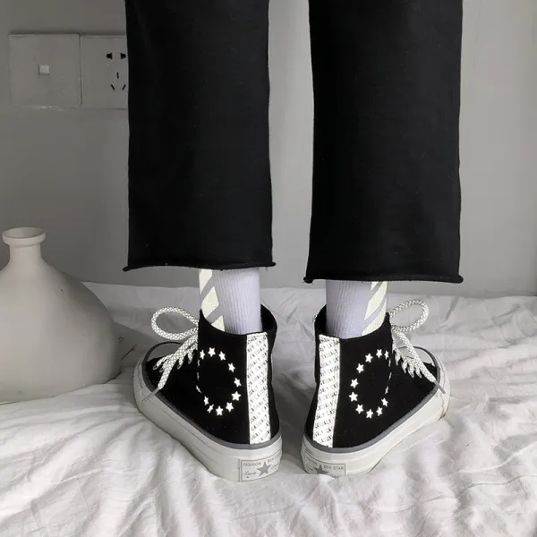 엠오엔2 여성화 캔버스화 운동화 스니커즈 하이탑 통굽 슬립온 키높이 신발 슈즈 패션 아쿠아 여학생