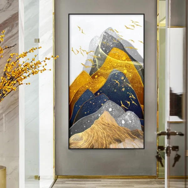 관념성 추상성 아이디어 데코아트 벽장식 그림 무료배송 79호 Z5b0jc, 금색 CSJL