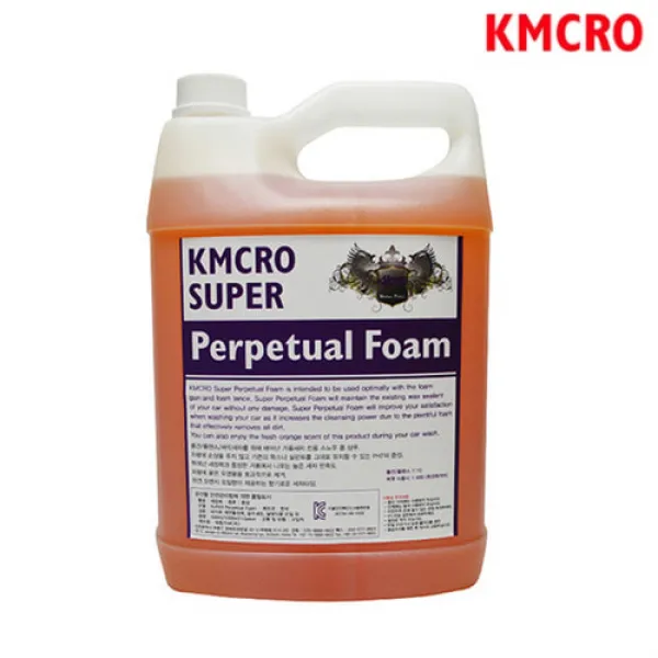 KMCRO 슈퍼 퍼페츄얼 폼 갤런 4L/ 만년설 스노우폼 / 케이엠씨알오 폼건 전용 스노우폼 / 퍼페츄얼폼