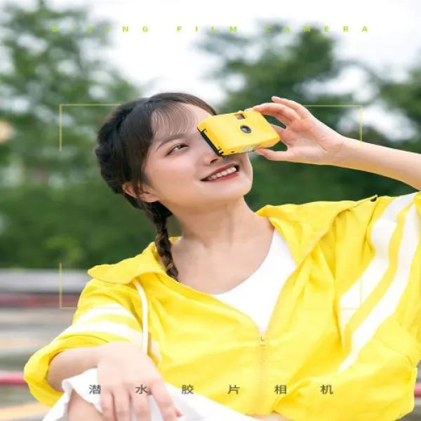 카메라 바보 풀 롤 미니 클래식 필림 사진을 찍을 수 있다 휴대용 소형, 선물 간단히 꾸미다 흑백 ＋흑백 색상/쿡밥 2