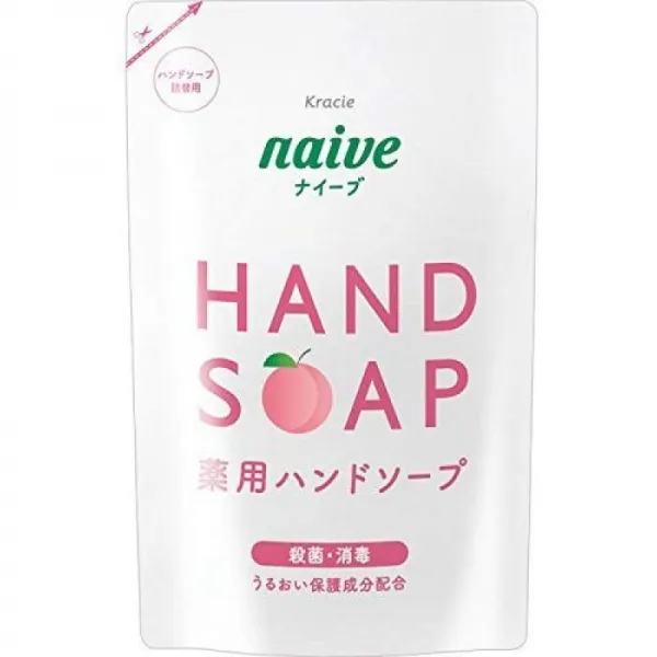 순진 약용 핸드 소프 (복숭아의 잎) 리필 200ml [의약 부외품]