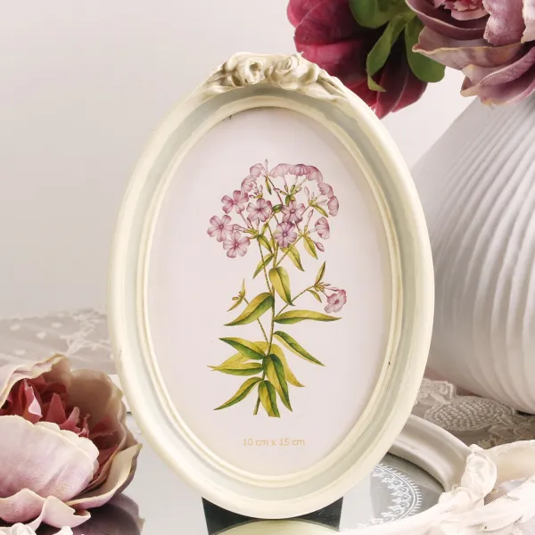 라움아트 켈리 원형 엔틱액자