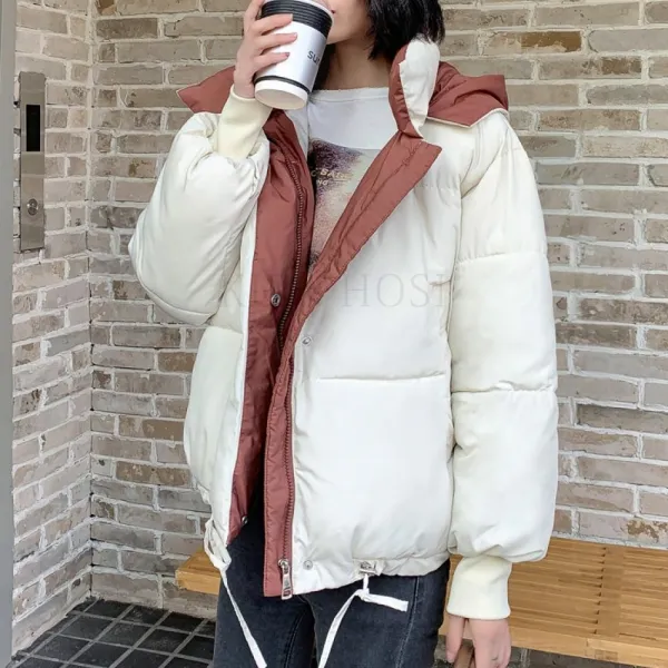 kirahosi 빅사이즈 여성패딩점퍼 겨울 여자 점퍼자켓 패션 잠바 TY 295 +덧신 증정 ABdt4bza