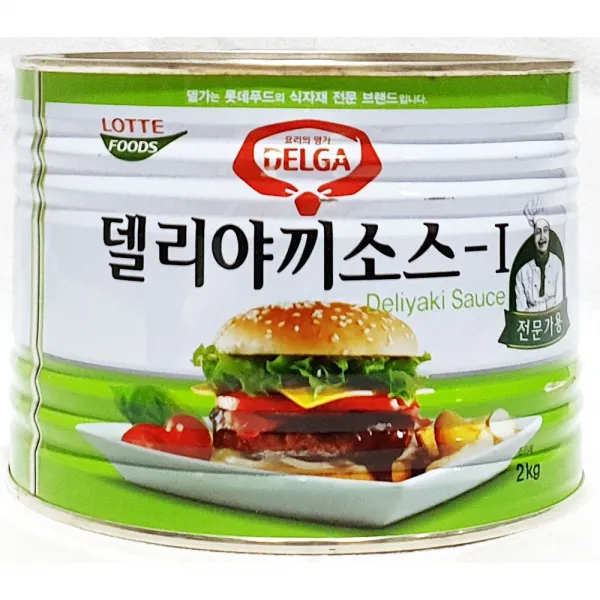 MDF4930 델리야끼 소스 I 롯데 2kg 데리야끼 데리야키 업소 델리야끼/데리야끼/데리야키/데리야끼소스, 1개