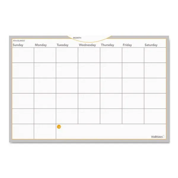 AAGAW602028 - At-a-Glance WallMates Self-Adhesive Dry Erase Monthly Planning Surface AAGAW602028-월별, 1