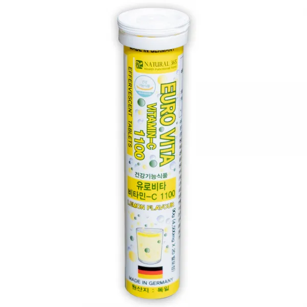  독일 유로비타 발포비타민 비타민c 1100 5개 20정