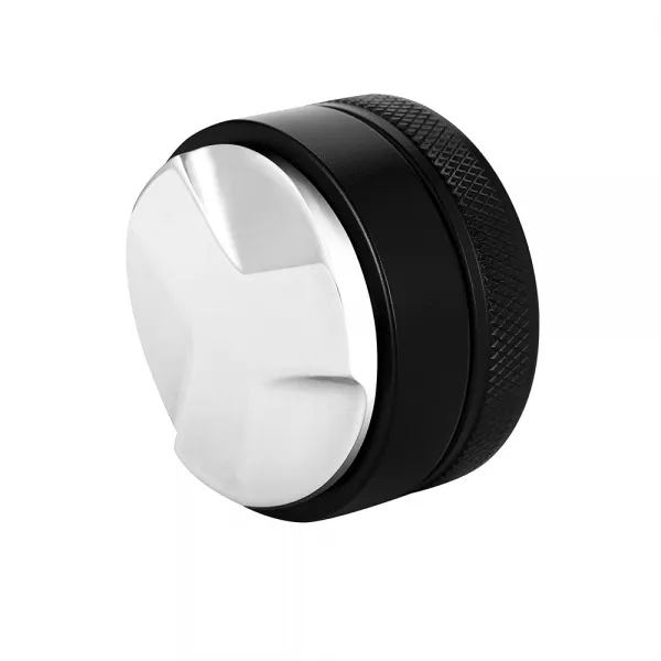 MOJAE 마카롱 커피 파우더 디스트리뷰터 프레스 툴 템퍼 58mm, 1개, Black