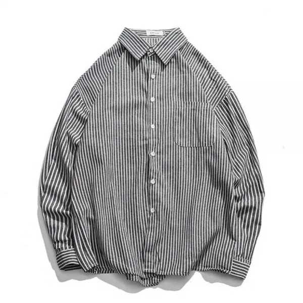 Kirahosi 남친룩 캐주얼 남성 셔츠 20대 30대 남방 긴팔 데일리 코디 382호+덧신증정 Art5812l