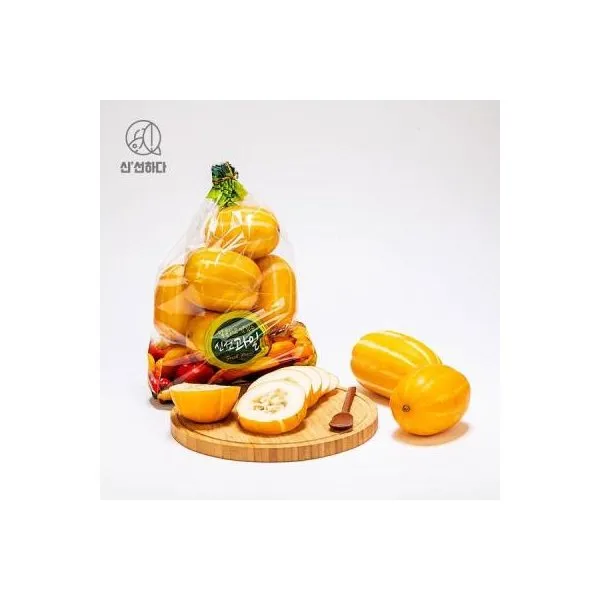 신선하다 꿀뚝뚝 고당도 성주 참외 1kg 2팩 중과 8-11개