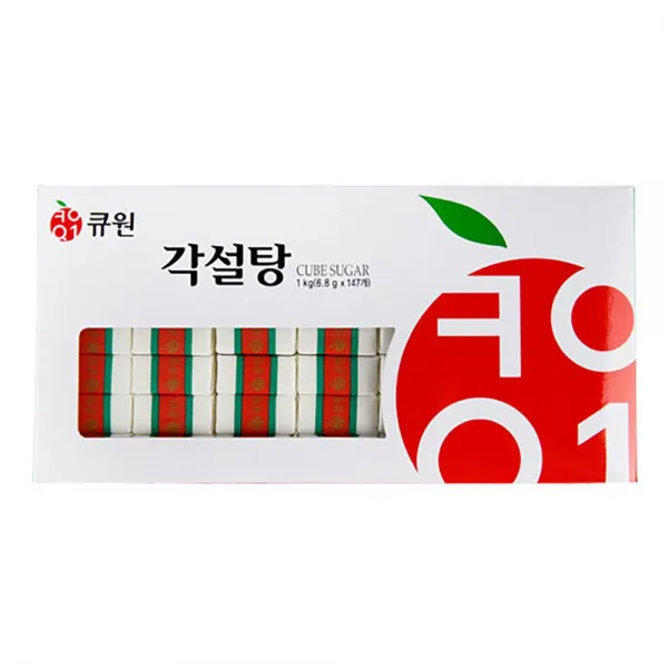 와이딜 각설탕 1갑 147ea X 큐원 수량본상품선택 개당 용량본상품선택