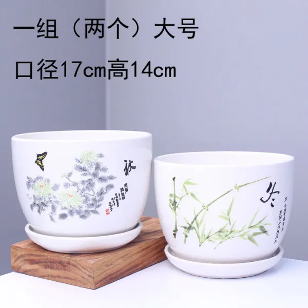 예소 빅 사이즈 꽃 대야 돌보아 주다 1 팀 4 독창적 개성 스킨답서스 다육 화분, 303 겨울 가을 두개 큰사이즈 라지