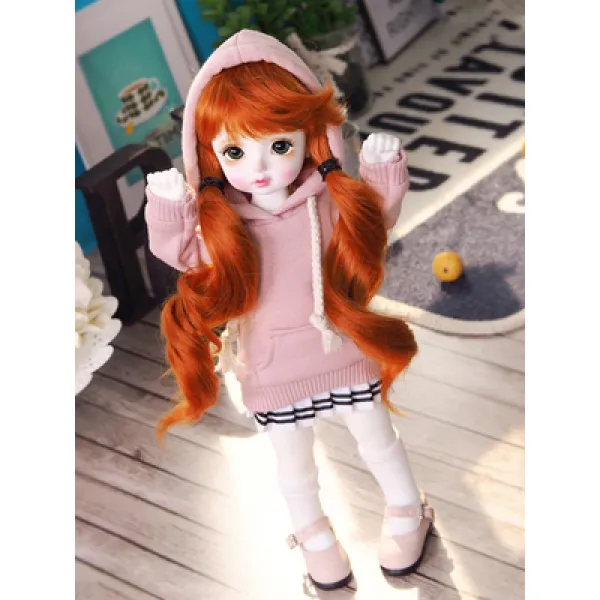 민쯔우 BJD SD 16여성 어린애 PIO 맹아 눈 선물, F；가방 함 옷 가발 신발 일반적이다
