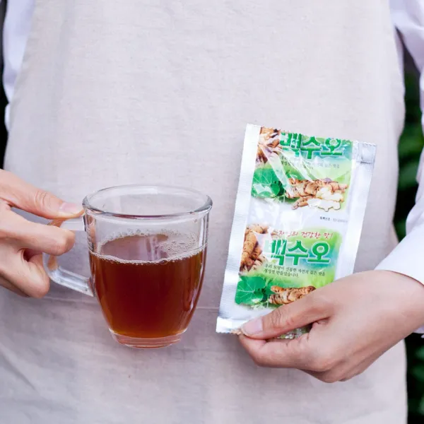 셋째딸농부 국산 백수오즙 백하수오 차 먹는법, 50포, 100ml