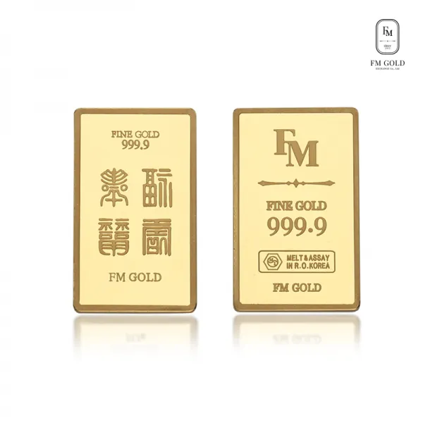 (주)에프엠금거래소 24K 순금 999.9 포나인 백복바 D타입 3.75g ~ 100g