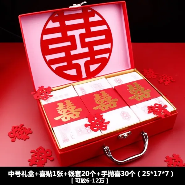 상자 결혼 예물 돈 케이스 약혼함 초빙함 선물세트 혼담을 꺼내다 축의금함 E초빙료 박스 답례했다 6810 3878307064 선물 세트다 M75 중간사이즈 선물세트 A세트