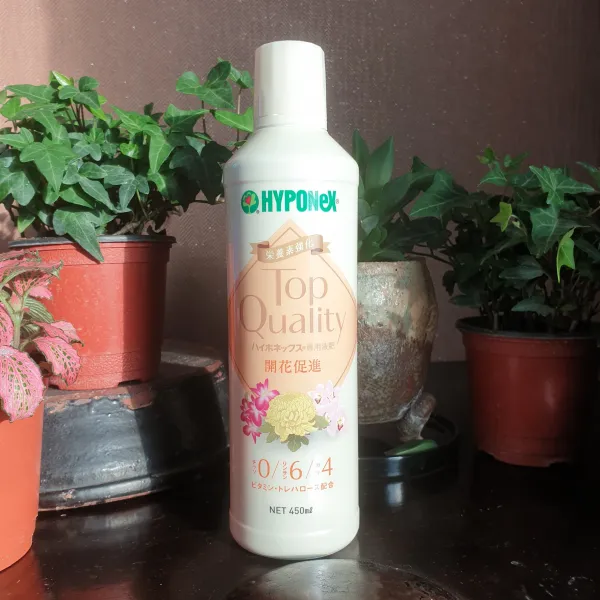 하이포넥스 TQ 개화촉진제 450ml 식물영양제 장미 다이소 마감프 오스모코트 제라늄