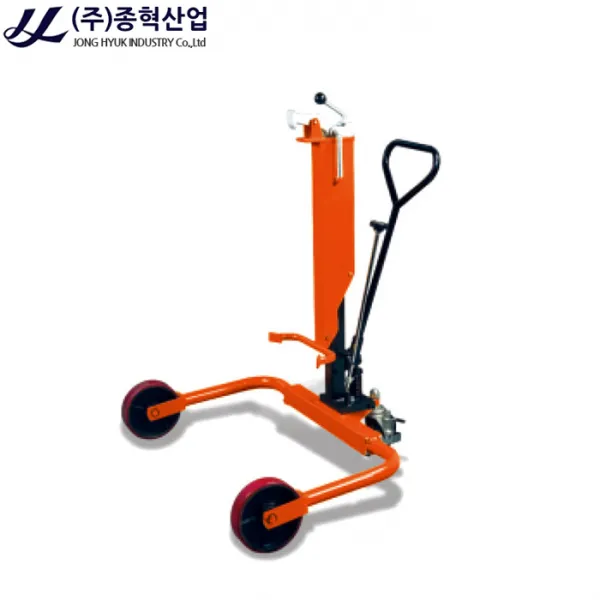 종혁산업 NT-250 250kg 드럼캐리어 드럼통운반 드럼리프트