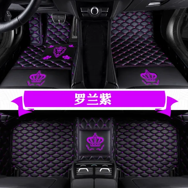 전용 발받침 혼다 crv 렉서스 10대 아각사역 화려지 백금 예비도 xrv, 블랙 보라색 홑겹